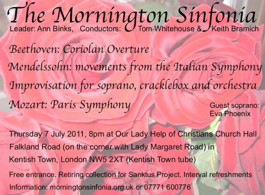 Concert on 7 July 2011