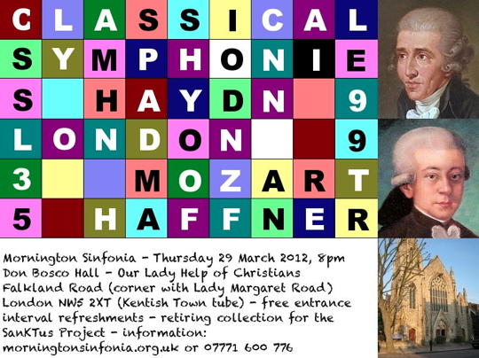 Concert on 29 March 2012