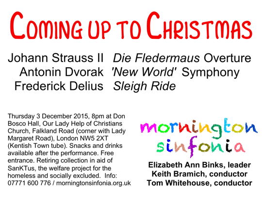 Concert on 3 December 2015