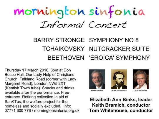 Concert on 17 March 2016