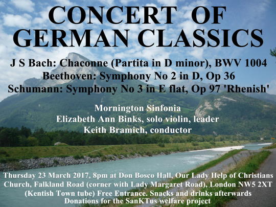 Concert on 23 March 2017