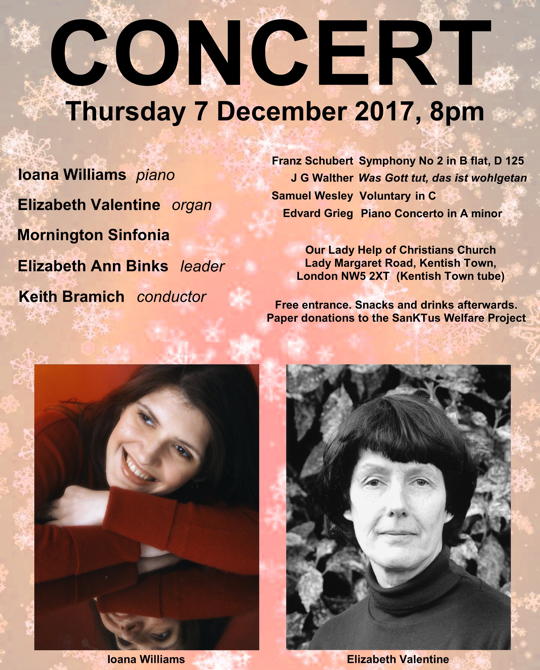 Concert on 7 December 2017
